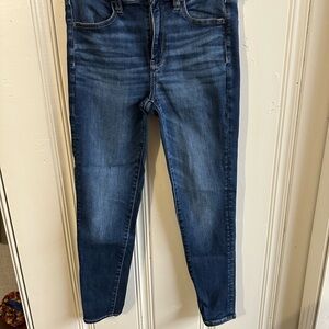 American Eagle Outfitters Blue Skinny Jeans with Stretch